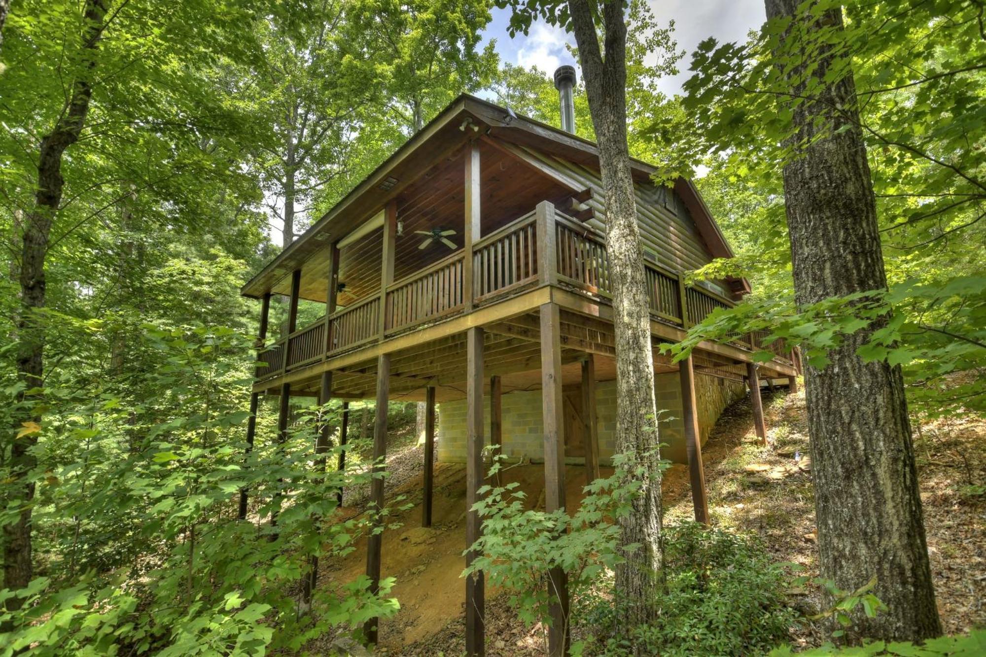Bearfoot Ridge Wood-Burning Fireplace Cozy Hot Tub Serene Views Ellijay Esterno foto